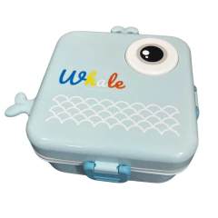 Lancheira Infantil Whale com Divisórias, Molheira e Colher - comprar online