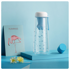Garrafa com Infusor Patinha de Gato - 550ml - Design Gallery Santos 