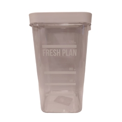 Pote Hermético Fresh Plan com Trava