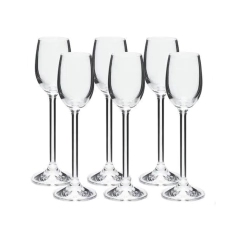 Jogo com 6 Taças para Licor Colibri Cristal Bohemia - 65ml