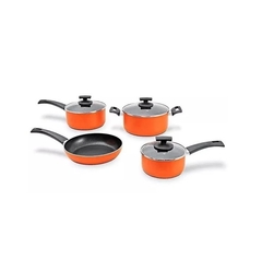 Conjunto de Panelas MasterChef Brinox 4 pçs + Avental de Brinde