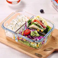 Pote Hermético com 3 Divisórias﻿ - 1000ml - Design Gallery Santos 