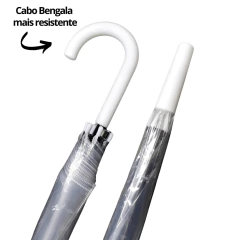 Guarda-chuva Transparente - Design Gallery Santos 