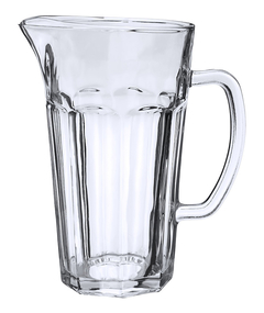 Jarra de Vidro Octagonal - 1L