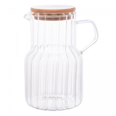 Jarra em Vidro Borossilicato com Tampa﻿ - 1L - comprar online