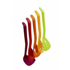 Jogo de Utensílios 5 peças em Nylon Color - Wincy na internet