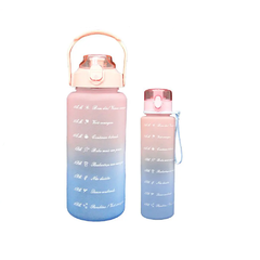 Kit 2 Garrafas Motivacionais com 2L e 750ml