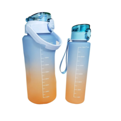 Imagem do Kit 2 Garrafas Motivacionais com 2L e 750ml