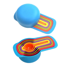 Kit Medidores Xícara/Colher Color - 6 peças na internet