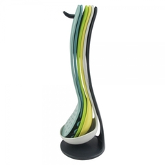 Kit Utensílios de Cozinha com Suporte - 06 Peças - comprar online