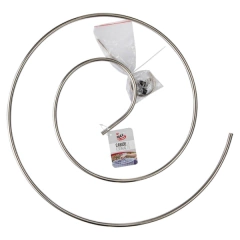 Varal/Cabide Espiral em Aço Inox - Design Gallery Santos 