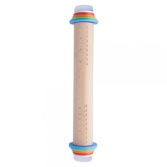 Rolo de Massa Ajustável com Anéis Color - comprar online