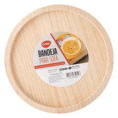 Bandeja para Sofá - 25cm - Design Gallery Santos 