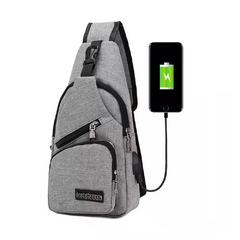 Imagem do Mochila Transversal com Entrada USB