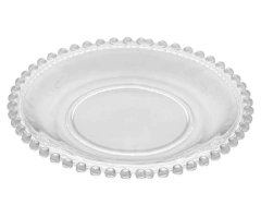 Conjunto 4 Pratos para Sobremesa de Cristal Pearl - Wolff - comprar online