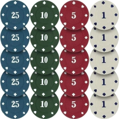 Poker Chips Professional 100 Fichas - loja online