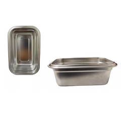 Pote Hermético em Inox - 800ml - Design Gallery Santos 