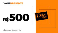 Vale Presente Virtual Design Gallery - R$500,00