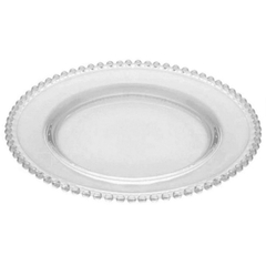 Sousplat / Prato em Cristal Pearl Heart Avulso - comprar online