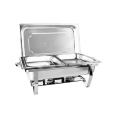 Rechaud Double em Inox - 9L