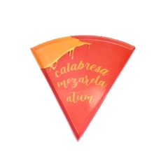 Kit para Pizza 14pcs Tramontina + 6 Pratos Fatia de Pizza - comprar online