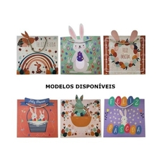 Sacola de Presente Páscoa - 22x20,5x10cm - comprar online