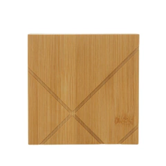 Saleiro Quadrado em Bambu - 13x13x7cm - comprar online