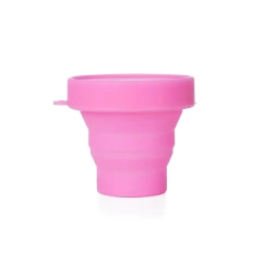 Copo Retrátil em Silicone - 150ml - Design Gallery Santos 