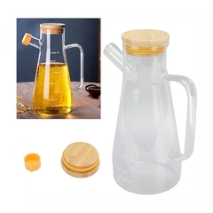 Bule / Galheteiro com Tampa de Bambu - 650ml