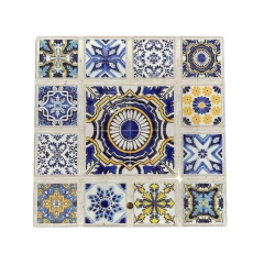 Descanso para Panela Azulejo - 16cm