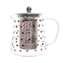 Chaleira de Vidro Borossilicato com Filtro - 750ml