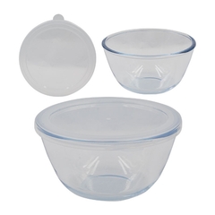 Bowl de Vidro com Tampa Bulk - loja online