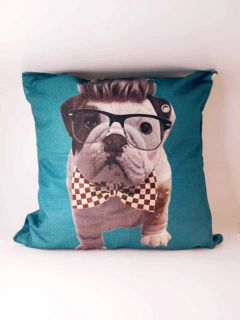 Capa para Almofada Estampa Pets
