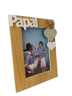 Porta Retrato Meu Pai Meu Herói - 10cm x 15cm - comprar online