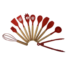 Conjunto de Utensílios com Suporte - 12 peças - loja online