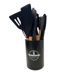 Conjunto de Utensílios com Suporte - 12 peças - comprar online