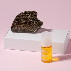 KIT SHARK: GUASHA Onix blanco + Aceite