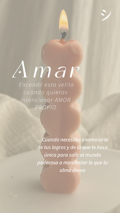Velita AMAR - color caramelo en internet
