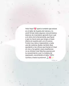 TALLER VIRTUAL: AUTOMASAJE con GUASHA y BEAUTY TOOLS (Diferido) en internet