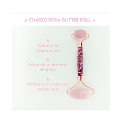 CUARZO ROSA GLITTER ROLL - comprar online
