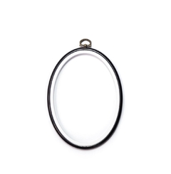 Bastidor de Silicone Oval - Bordado Studio