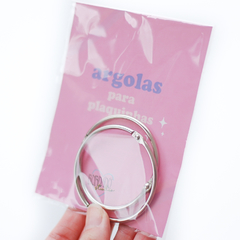 Argolas para Plaquinhas - Kit 2 grandes