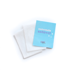 Kit 2 Entretelas Solúveis Simples (não-colantes)