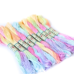 Linha Arco-Íris Candy Colors Algodão Mouliné - Vm Feito À Mão - Bordado Studio