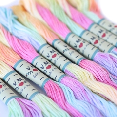 Linha Arco-Íris Candy Colors Algodão Mouliné - Vm Feito À Mão - loja online