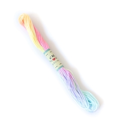 Linha Arco-Íris Candy Colors Algodão Mouliné - Vm Feito À Mão na internet