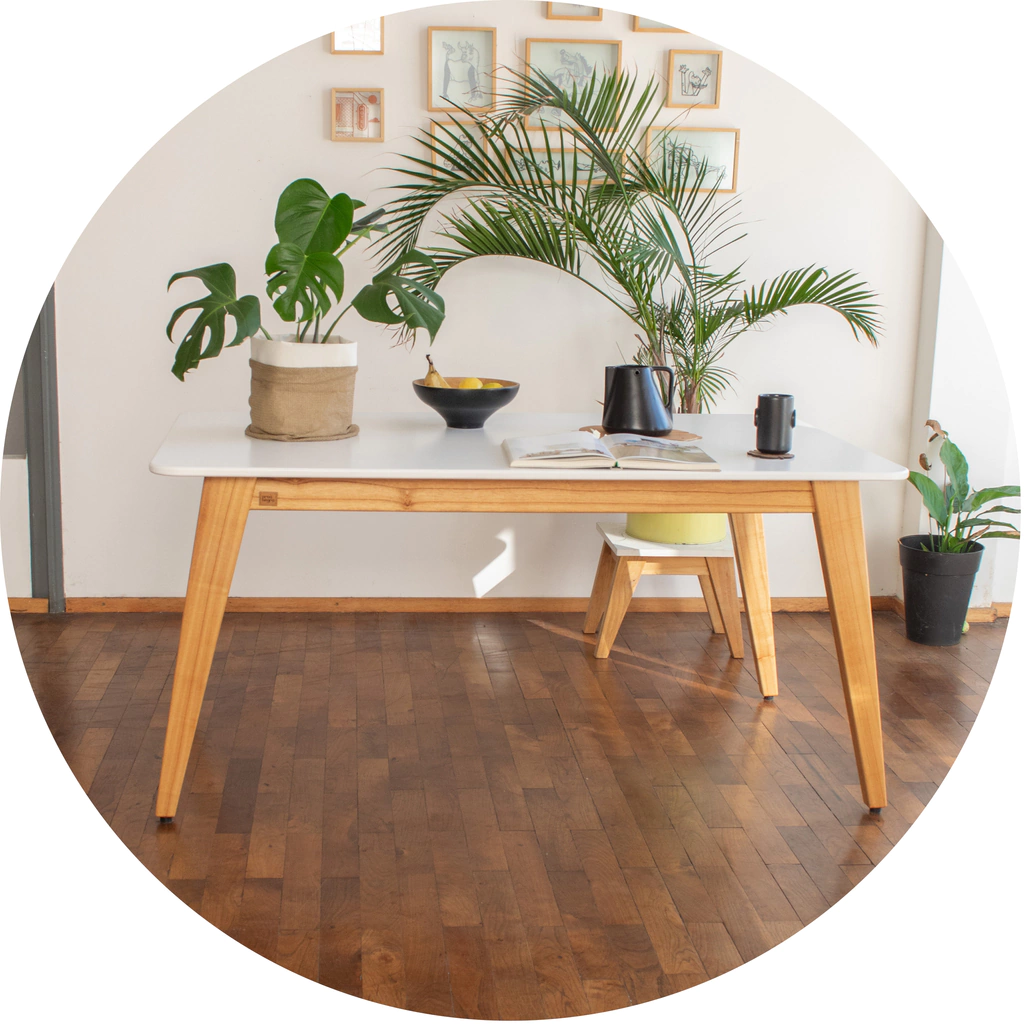 Mesa escandinava 1.60x90