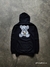 buzo montel oversize - friza - (negro) - comprar online