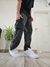 jeans cargo stone - mom - rigido - ( negro ) - comprar online
