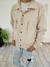 campera valencia - bomber de cupro - cierre frontal - ( crudo ) - comprar online